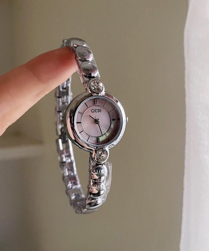 Fine Blue Stainless Steel Reinforced Glass Watches