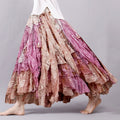 Vintage Lace Boho Flowy Wide Skirt elevenforest