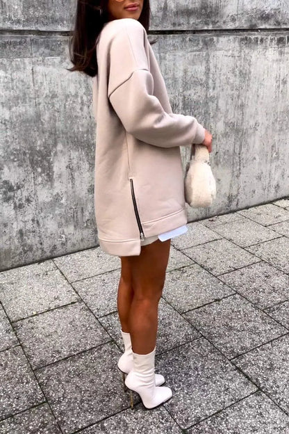 Irregular Fake Two Piece Sweatshirt