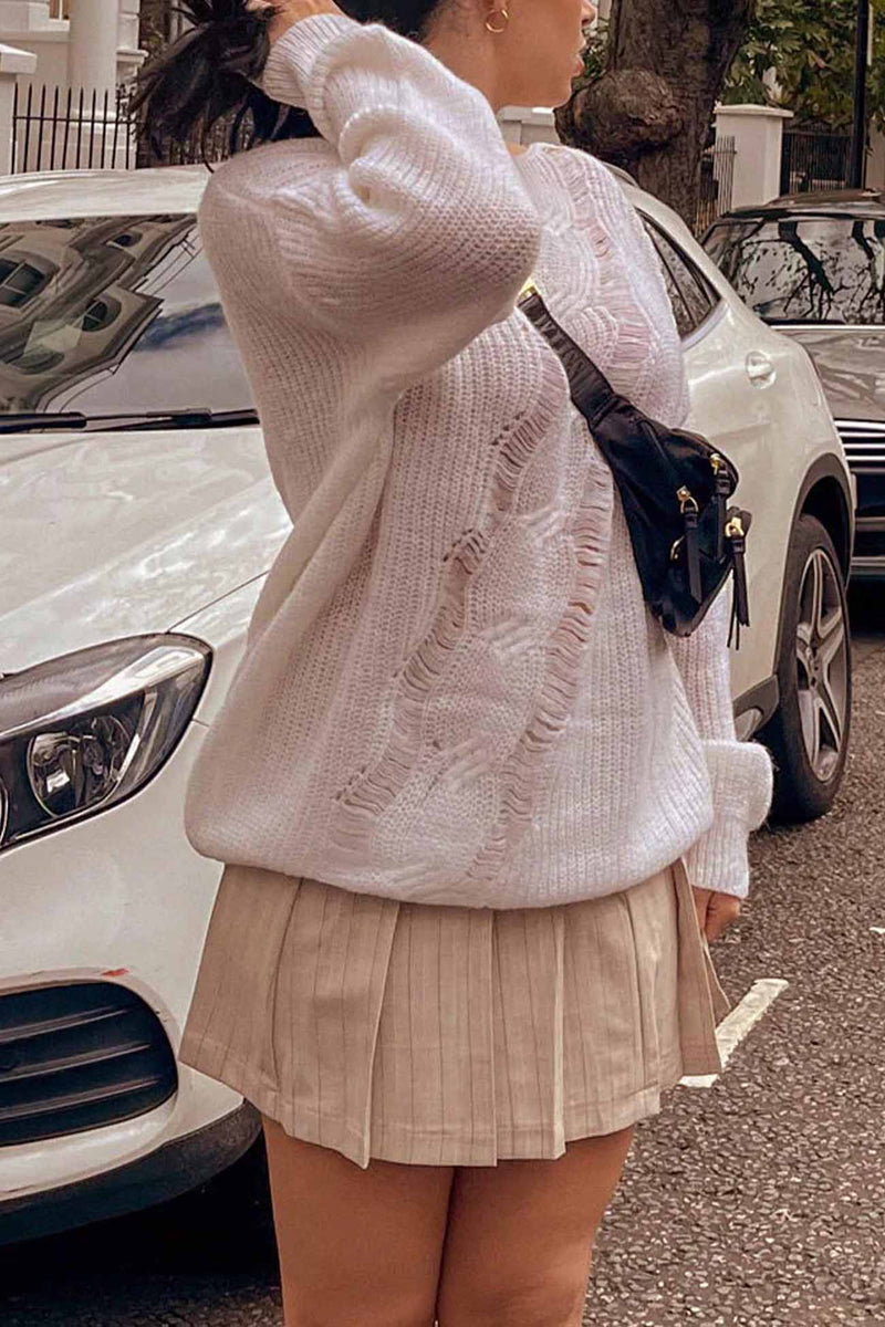 Gracefully Designed Sweater
