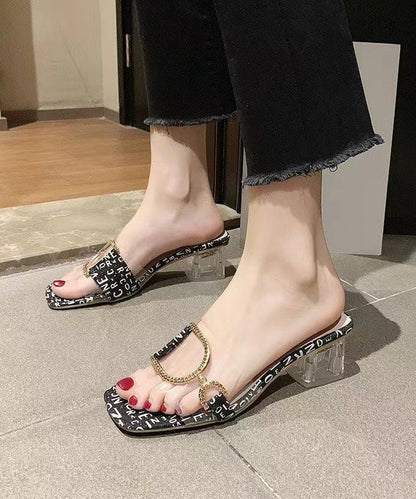 Vintage Inspired Sandals with a Contemporary Edge