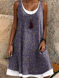 Women's Floral Pattern Art Print Dresses