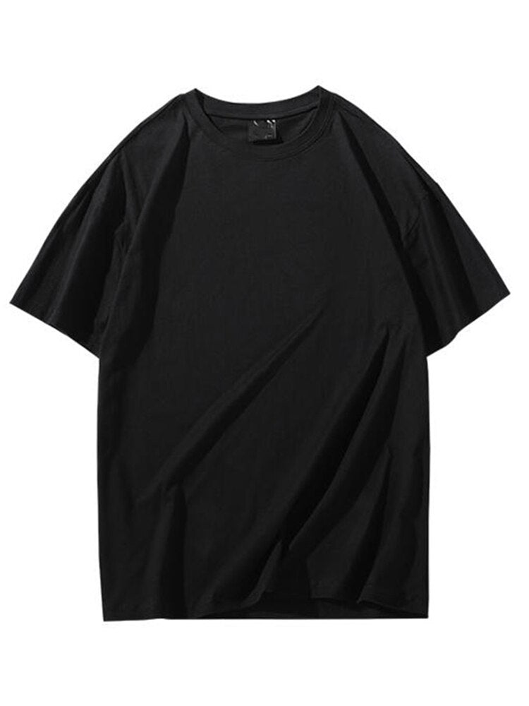 Summer Short Sleeve T-shirt Tee Shirt Loose Basic T Shirt O-neck Hipster Tshirt Top 5xl