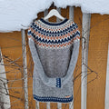 Vintage Icelandic Knit Jacquard Warmth Sweater（Unisex） elevenforest
