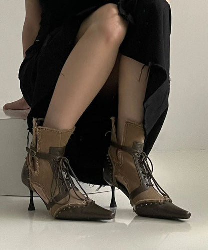Vintage Inspired Boots with a Contemporary Edge