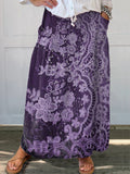 Women's Art Painting Hippie Print Skirt