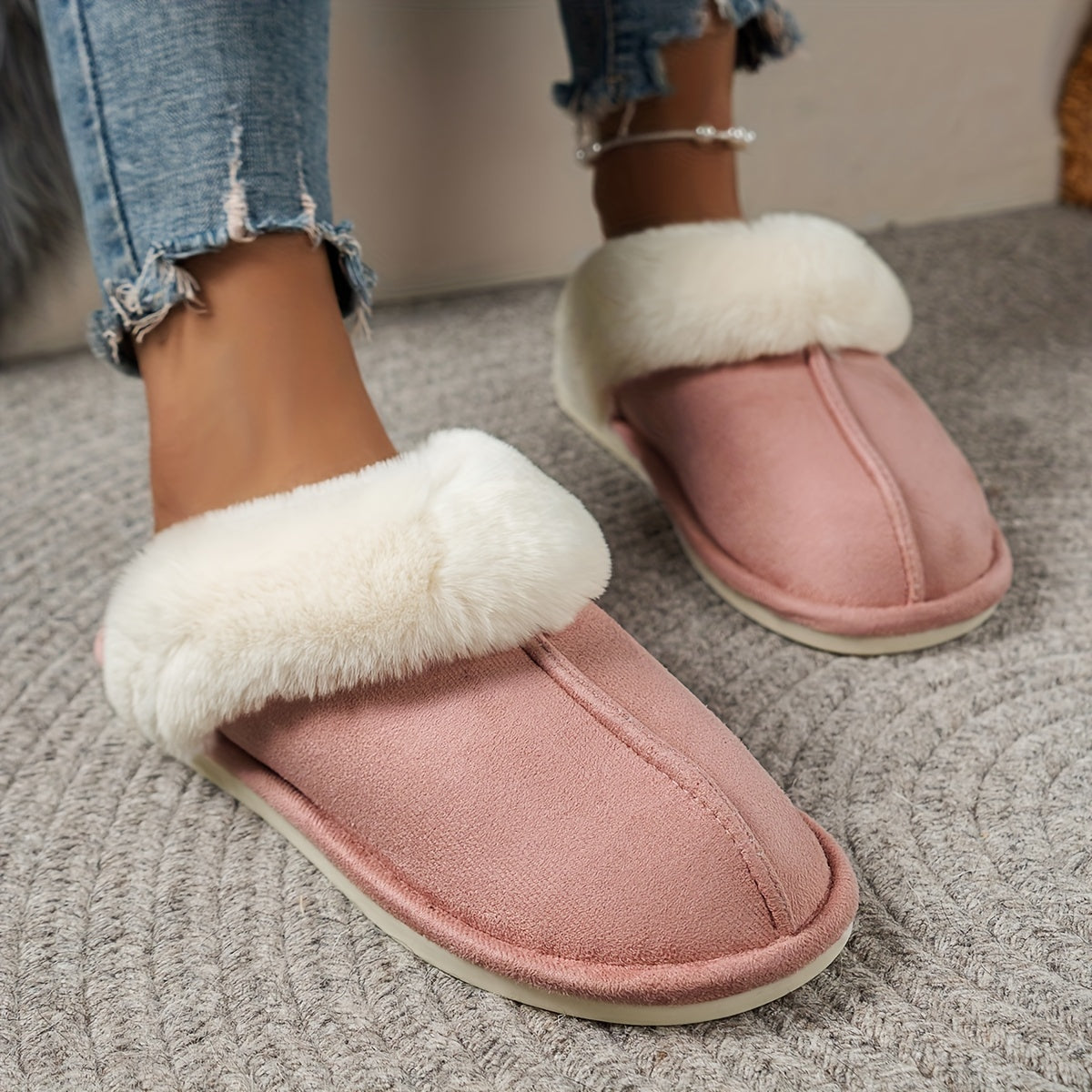 Fluffy Furry Slippers Rg7412