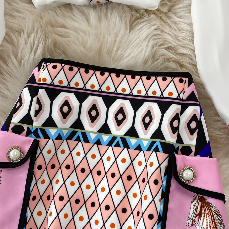 Emily Blouse & Skirt