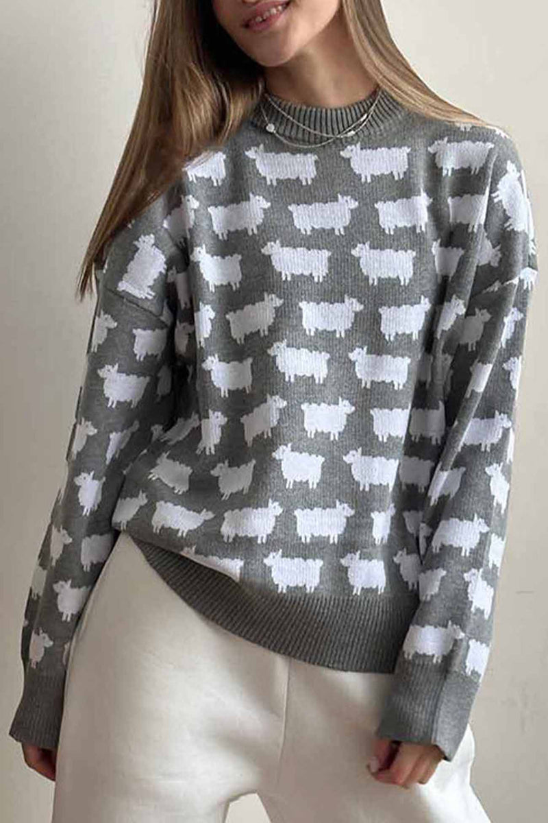 Gracefully Designed Sweater