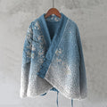 Vintage Japanese Floral Art Casual Design Kimono elevenforest