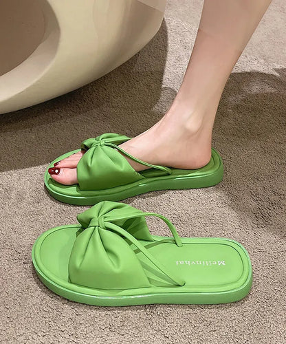 New Green Versatile Leisure Edition Slippers Shoes Ag1010