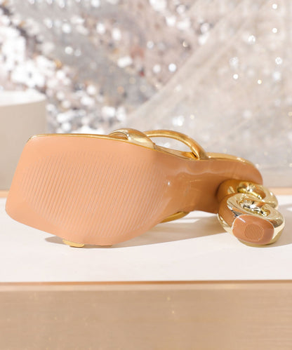 Subtly Elegant Sandals with a Refined Vintage Look