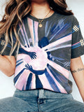 Comstylish Transgender Inspired Cozy T-shirt Short Sleeve
