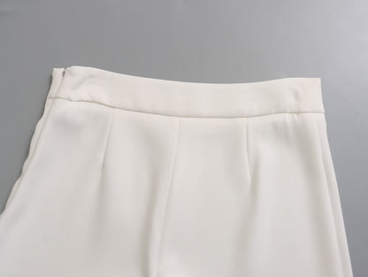 Spring Autumn With Belt Dress Small Blazer High Waist Pants Straight-leg Pants Fashionable Graceful Suit
