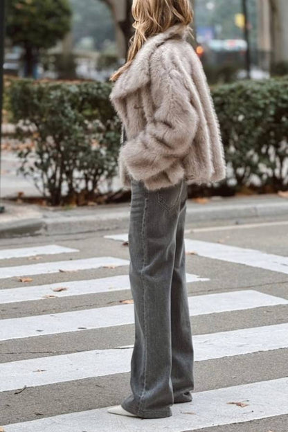 Jacket Short Fashionable Fox Fur Coat