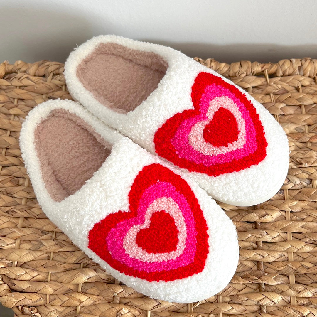 Heart Slippers