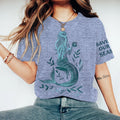 Comstylish Save Our Seas Mermaid Print Women's T-shirt