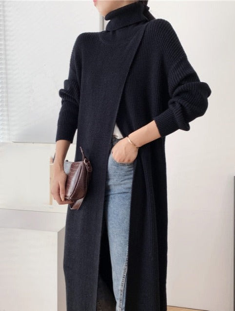 Vera Long Knit Top