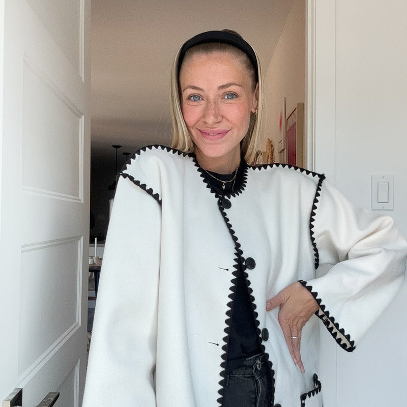 Nordic Coat With Scarf