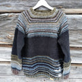 Vintage Ethnic Stripe Jacquard Iceland Knit Women's Cozy Sweater elevenforest