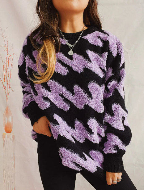 Gracefully Designed Sweater