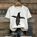 Comstylish Nihilist Penguin Do Whatever Makes You Happy Short-sleeve T-shirt
