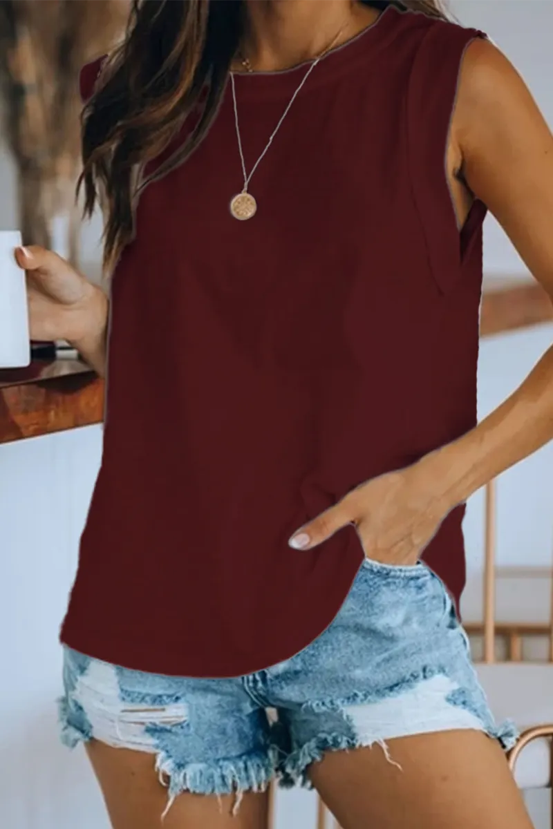 Basic O Neck T-shirts(4 Colors)