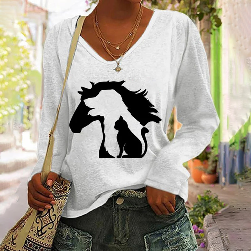 Gracefully Designed T-Shirt