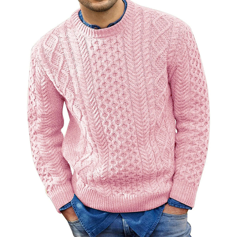Men's Turtleneck Casual Pullover Sweater elevenforest