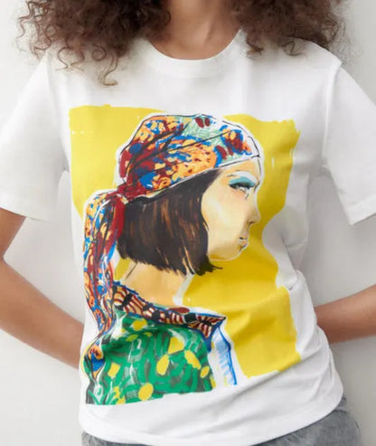 Nicole Printed T-shirt