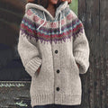 Vintage Fairman Vintage Christmas Island Knit Jacquard Print Women's Sweater elevenforest