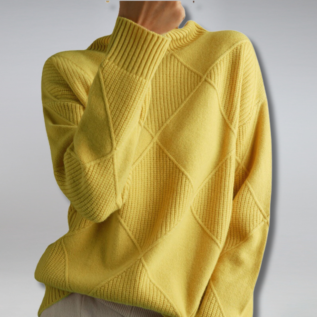 Ornella® | Turtleneck sweater made from soft cashmere