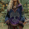 Viking Tree Of Life Celtic Knot Art Gradient Women's Comfort Hoodie elevenforest