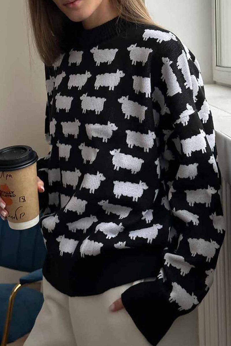 Gracefully Designed Sweater