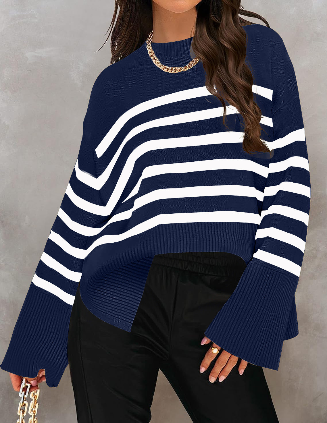 Gracefully Designed Sweater