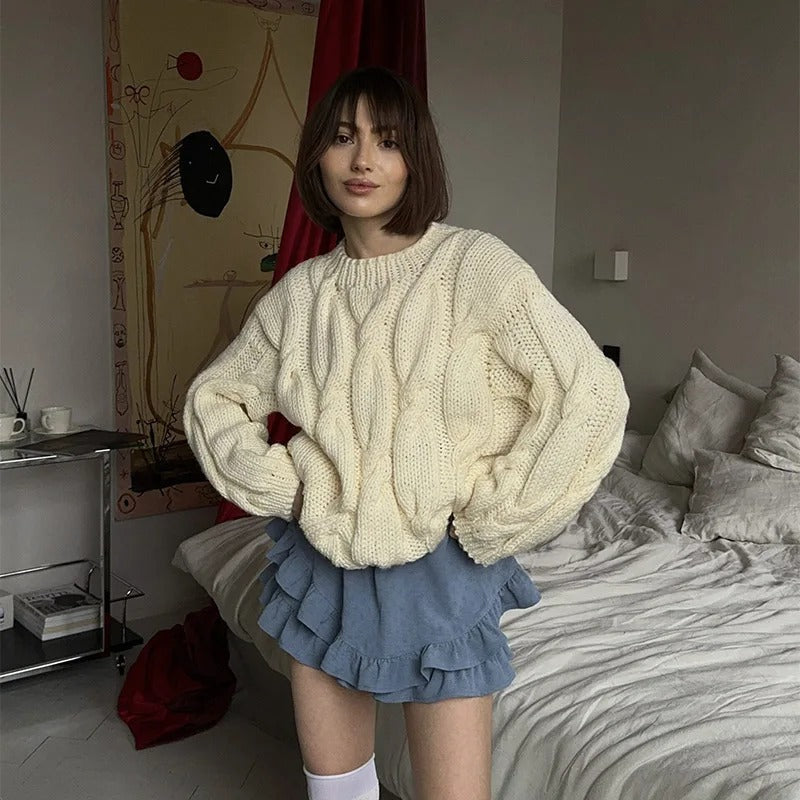 Gracefully Designed Sweater