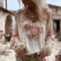 Bohemian Style Casual Vintage Long-sleeved Top elevenforest