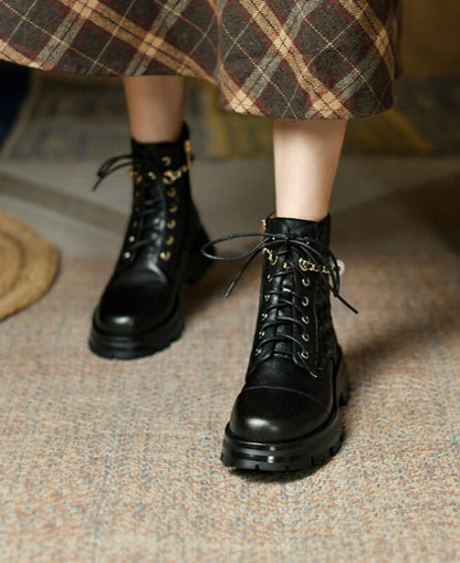 Afina Leather Boots