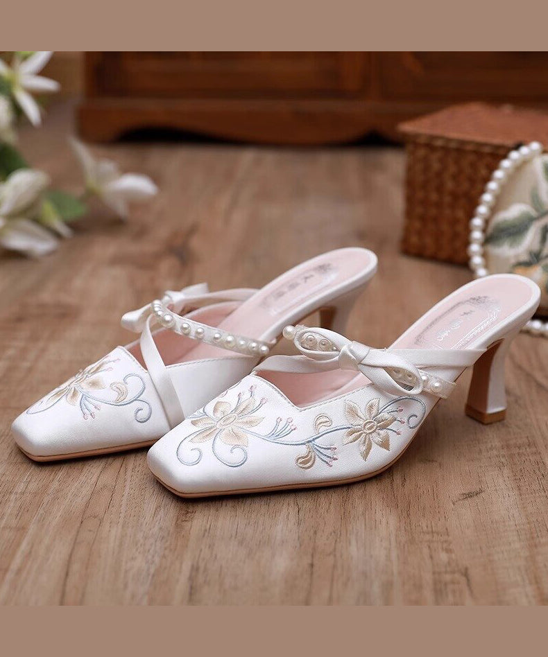 Vintage Inspired Slippers with a Contemporary Edge