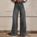 Women's Stripes Print Casual Wide Leg Pants elevenforest