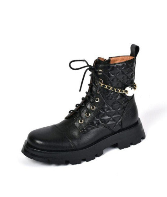 Afina Leather Boots