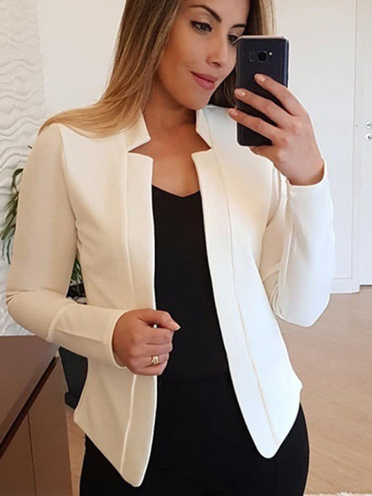 Small Suit Long Sleeve Color Cardigan Jacket Top