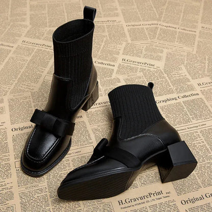 Grace Bow Boots
