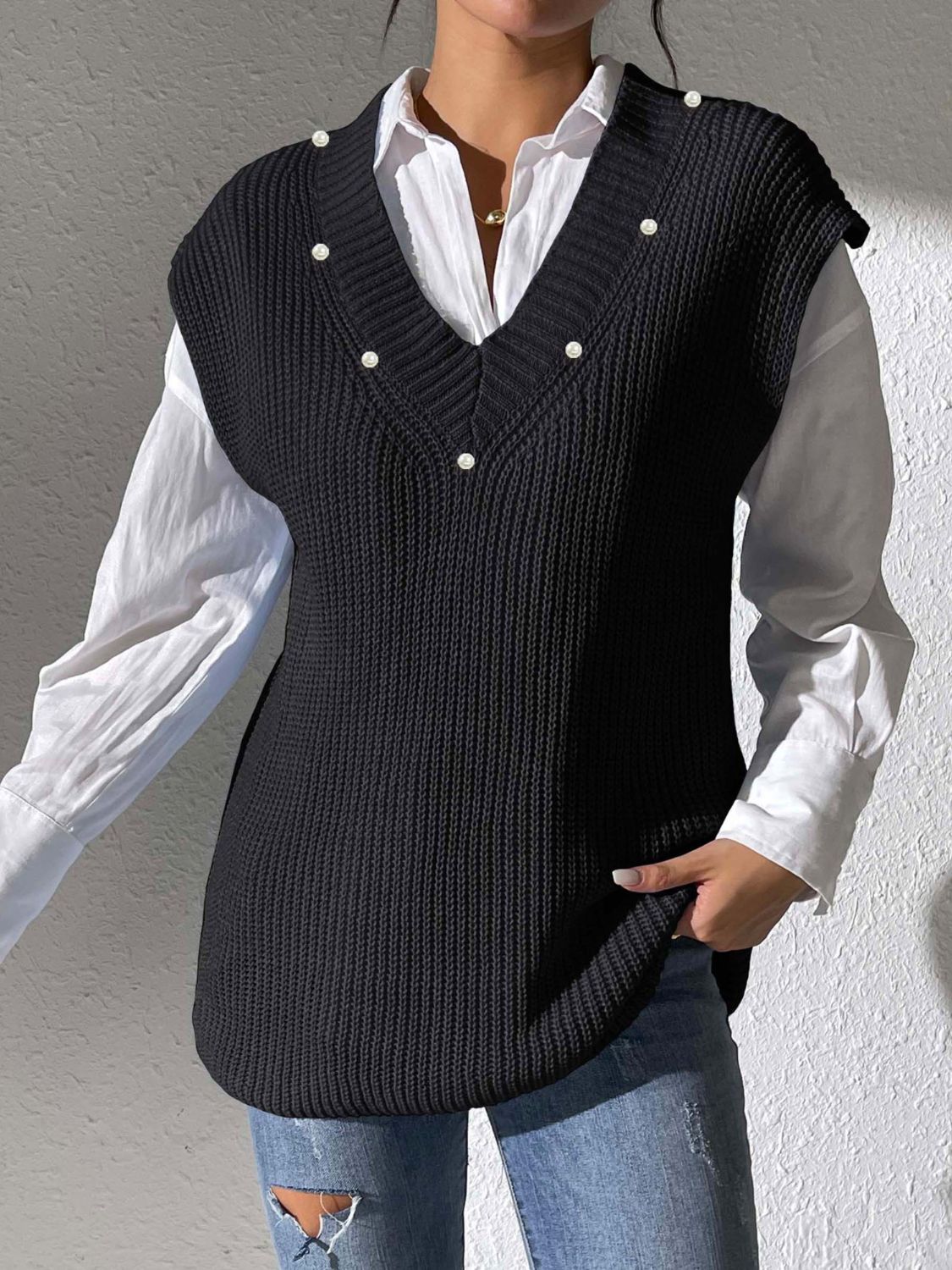 Gracefully Designed Sweater