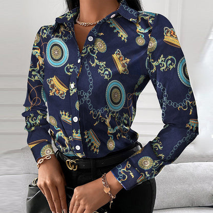 Single Breasted Cardigan Shirt – Top Shirt for Spring Autumn Long Sleeve