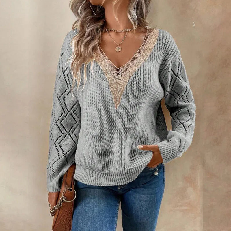 Gracefully Designed Sweater