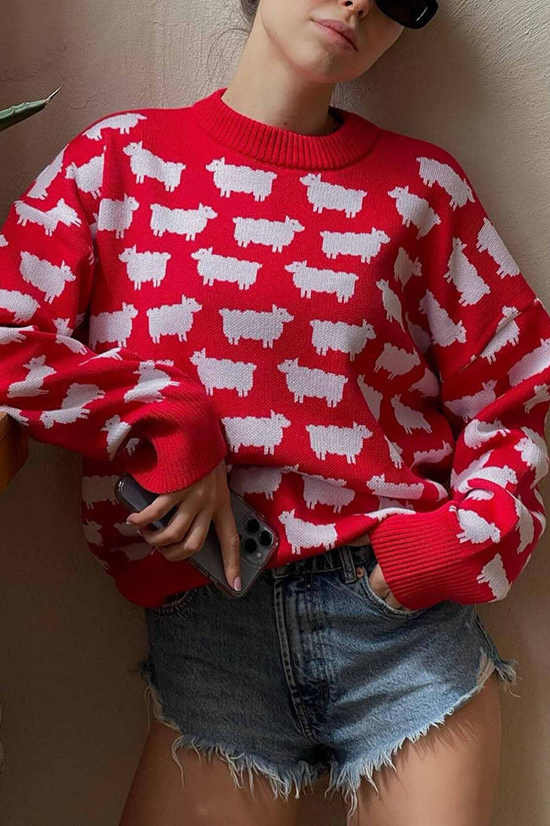 Gracefully Designed Sweater