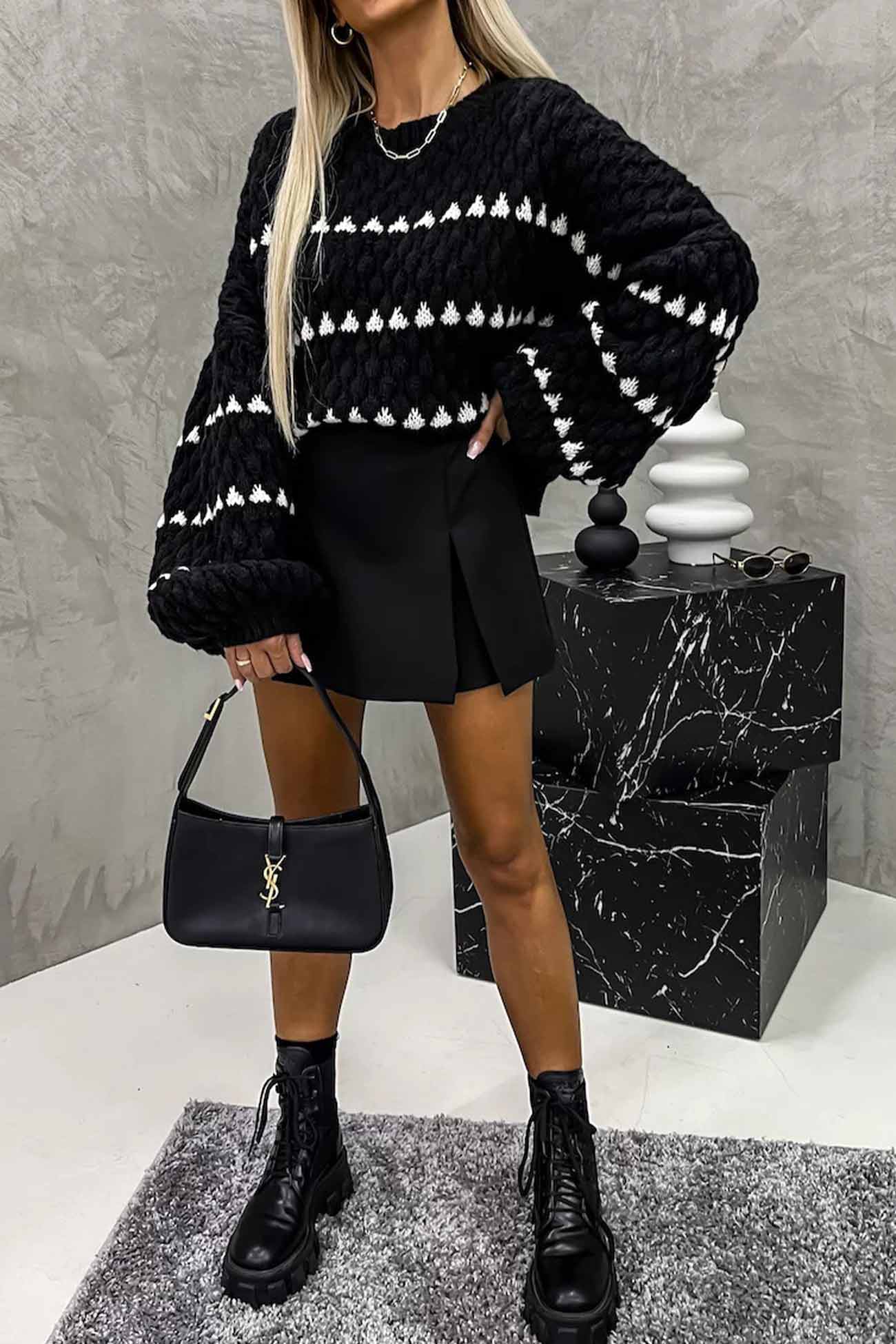Gracefully Designed Sweater