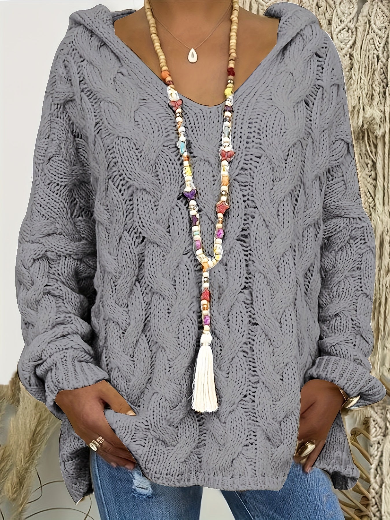Gracefully Designed Sweater