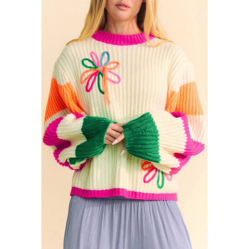Gracefully Designed Sweater